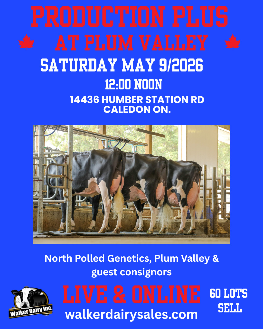 Production Plus at Plum Valley - Walker Dairy Sales Inc.